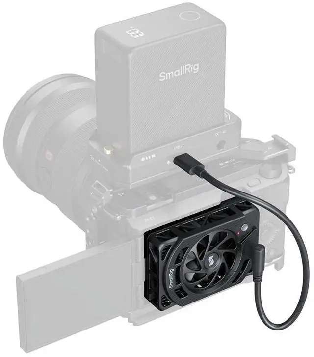 Alt view image 6 of 7 - SmallRig Cooling Fan for Select Sony Cameras
