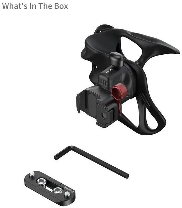 Alt view image 3 of 7 - SmallRig ImageGrip Series Right Side Liquid Handle Grip with NATO Clamp