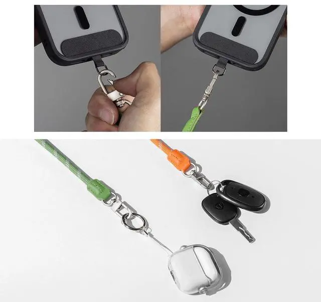 Alt view image 4 of 7 - SmallRig FilMov Smartphone Wrist Strap, Black