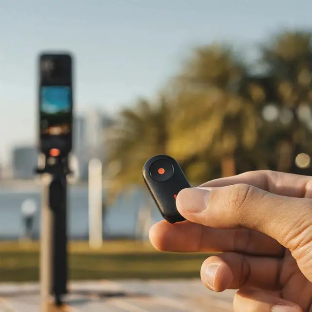 Alt view image 6 of 6 - Insta360 Mini Remote for X5, X4, Ace Pro 2, GO 3S Action Camera