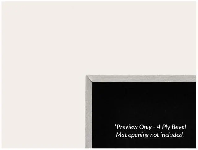 Alt view image 3 of 4 - Archival Methods Conservation Mat Board, 8x10", 4 Ply, Pearl White, Package of 25