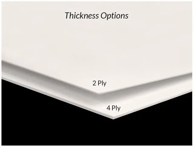Alt view image 4 of 4 - Archival Methods Conservation Mat Board, 8x10", 4 Ply, Pearl White, Package of 25
