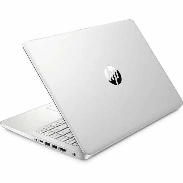 Alt view image 3 of 8 - HP 14-dq3120nr 14" HD Laptop, Intel Celeron N4500 1.1GHz, 4GB RAM, 64GB eMMC, Windows 11 Home S Mode, Snowflake White