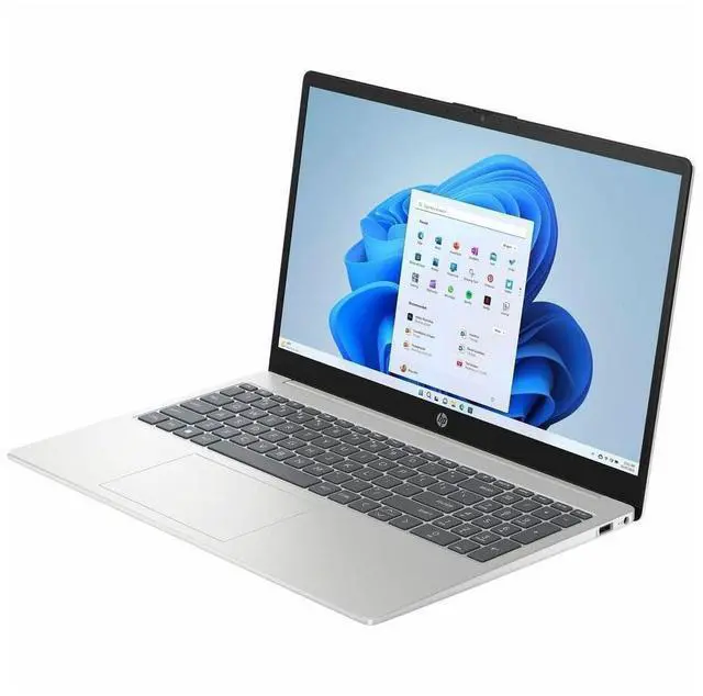 Alt view image 4 of 8 - HP 15-fd0000 15-fd0549nr 15.6" Touchscreen Notebook - Intel N-Series i3-N305 - 8GB - 256GB SSD - Natural Silver - Windows 11 Home - Webcam - 10.75 Hours Battery - IEEE 802.11ax Wireless    B89NXUA#ABA