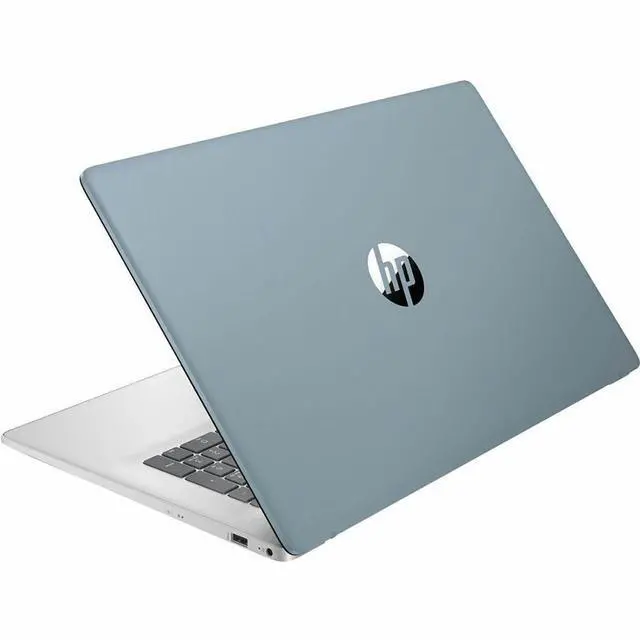 Main image of HP 17-cn0512nr 17.3" HD+ Laptop, Intel Celeron N4500 1.1GHz, 4GB RAM, 256GB SSD, Windows 11 Home, Moonlight Blue