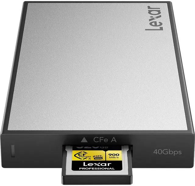 Alt view image 3 of 7 - Lexar Professional Workflow CFexpress 4.0 Type A Card Reader #LPWF730N-5ANGL