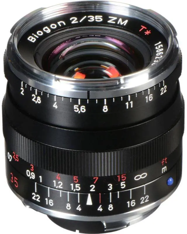 Alt view image 3 of 9 - Zeiss 35mm f/2.0 ZM Biogon T* Manual Focus Lens (Leica M-Mount) - Black
