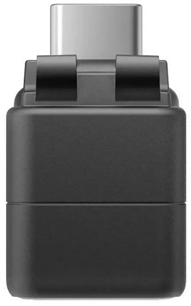 Alt view image 4 of 7 - Insta360 Microphone Adapter for X5 Action Camera, Black