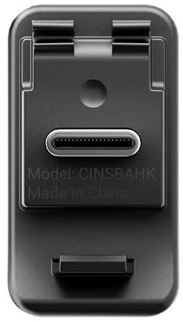 Alt view image 5 of 7 - Insta360 Microphone Adapter for X5 Action Camera, Black
