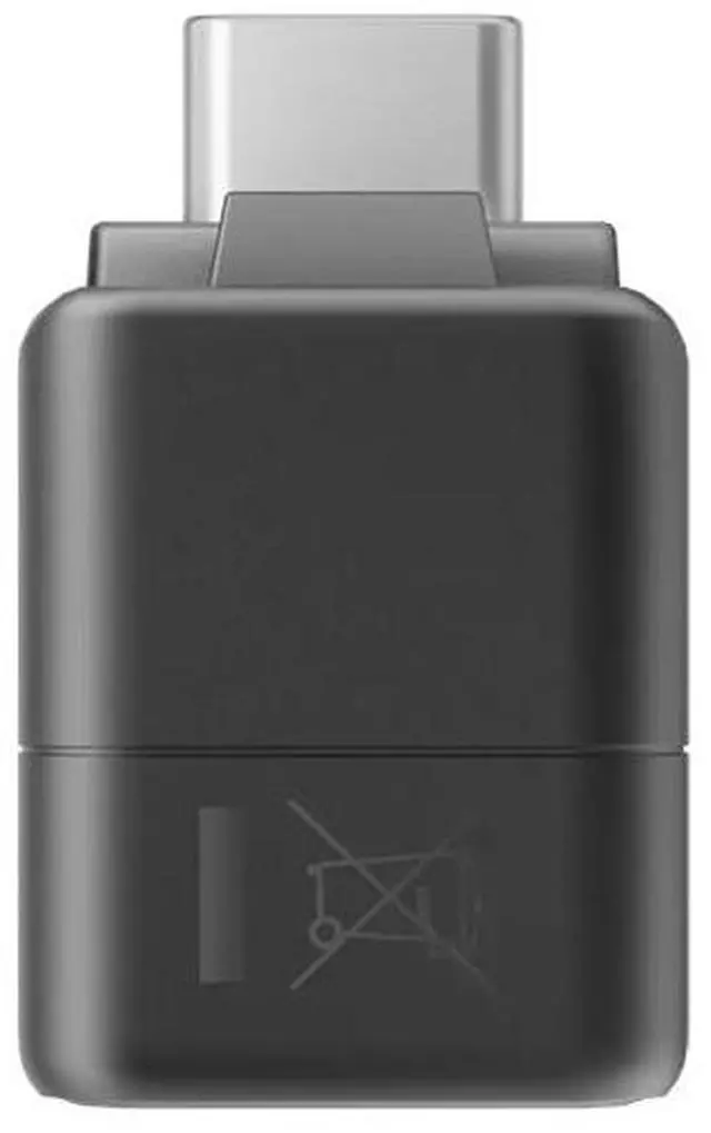 Alt view image 6 of 7 - Insta360 Microphone Adapter for X5 Action Camera, Black