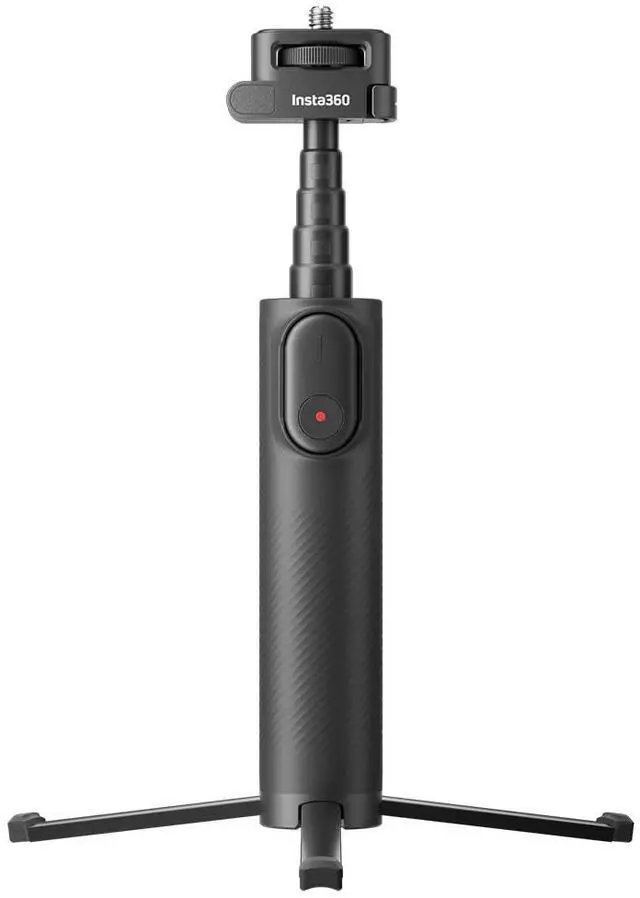 Alt view image 3 of 5 - Insta360 23" 2-in-1 Foldable Invisible Selfie Stick Tripod, Black
