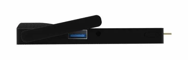 Alt view image 7 of 10 - Azulle Access Pro Mini PC Stick Alder Lake Series with Zoom - Intel - N100 - Quad-core (4 Core) - 8 GB - LPDDR4 - 128 GB Flash Memory - Intel - UHD Graphics - Wireless LAN - Bluetooth - HDMI - 2 x Num