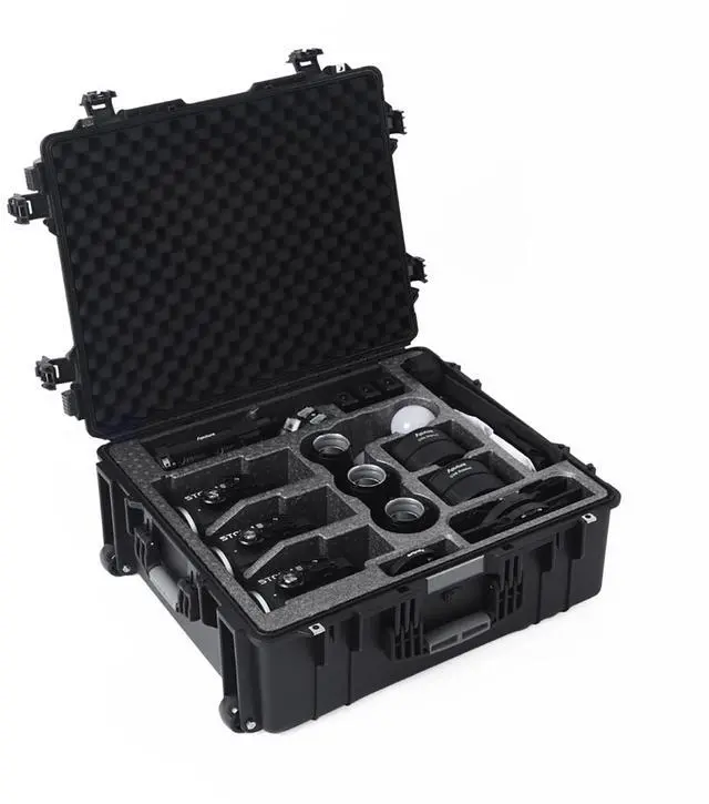 Alt view image 4 of 7 - Aputure STORM 80c 80W Compact Point Source BLAIR-CG LED Video 3-Light Kit