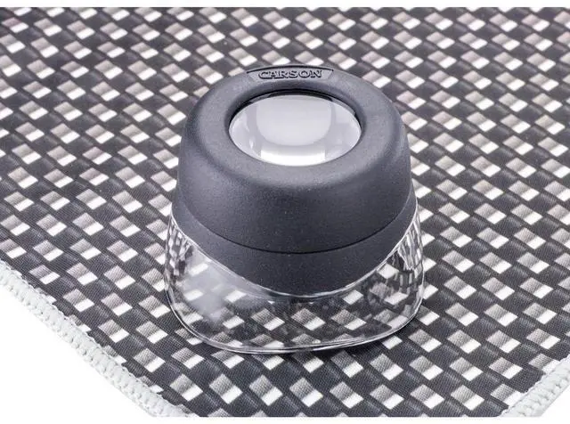 Alt view image 4 of 7 - Carson LH-30 VersaLoupe 10x Power Focusing Loupe Magnifier