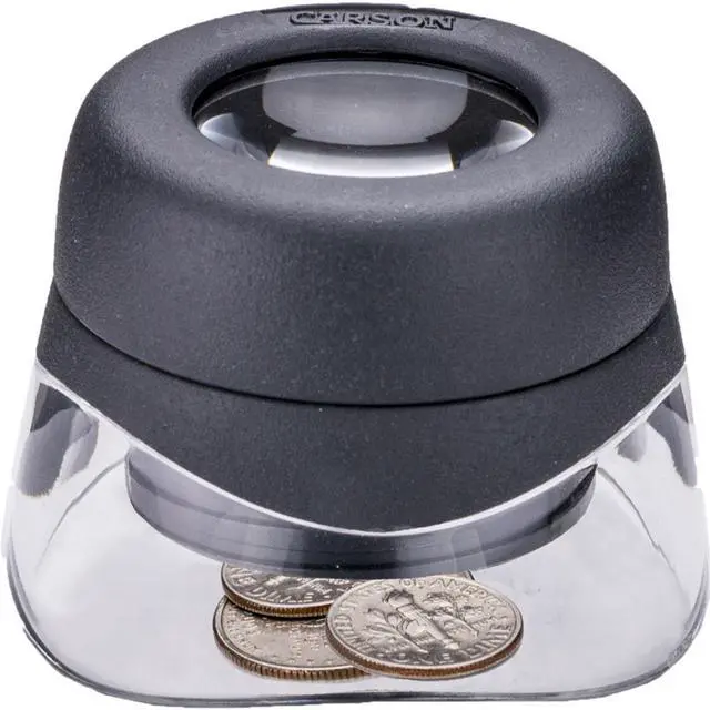 Alt view image 5 of 7 - Carson LH-30 VersaLoupe 10x Power Focusing Loupe Magnifier