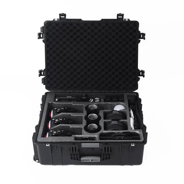 Alt view image 5 of 7 - Aputure STORM 80c 80W Compact Point Source BLAIR-CG LED Video 3-Light Kit