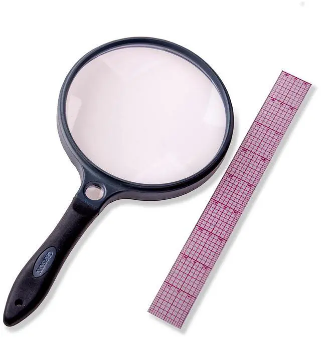 Alt view image 10 of 10 - Carson Optical SG-14 SureGrip Handheld Magnifier