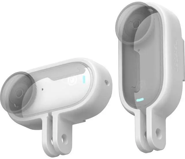 Main image of Insta360 Vertical and Horizontal Action Mount Set for GO 3/GO 3S Action Camera, White