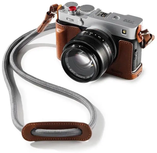 Main image of SmallRig Leather Half Case Kit for Fujifilm X-E5 Camera, Brown