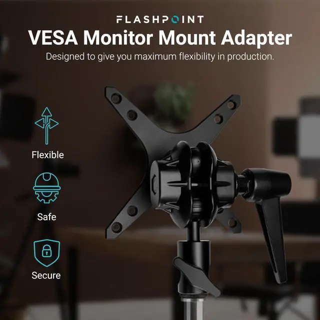 Alt view image 2 of 7 - Flashpoint VESA Monitor Mount Adapter