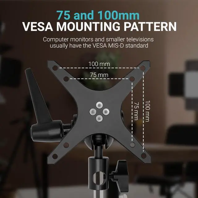 Alt view image 3 of 7 - Flashpoint VESA Monitor Mount Adapter