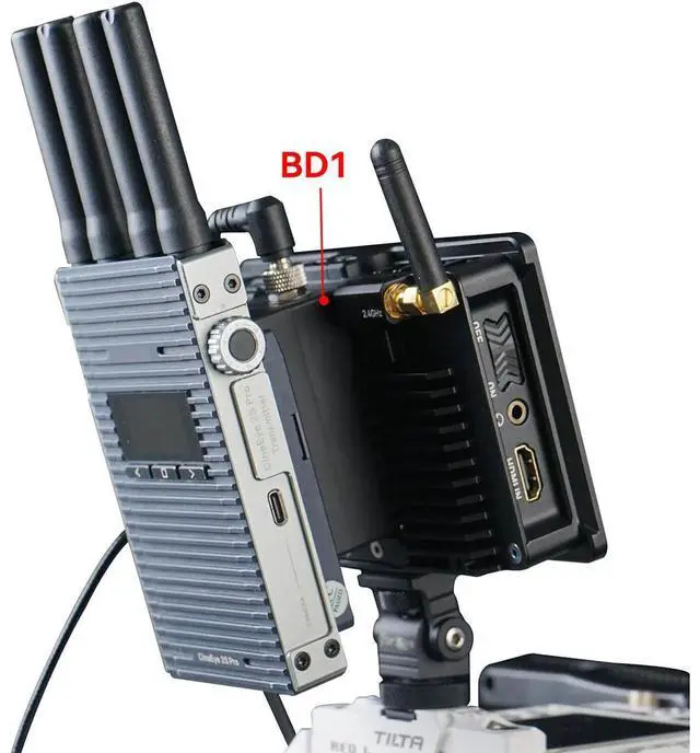 Alt view image 3 of 7 - Portkeys BD1 NP-F Dummy Battery with D-Tap Type-B to DC Cable