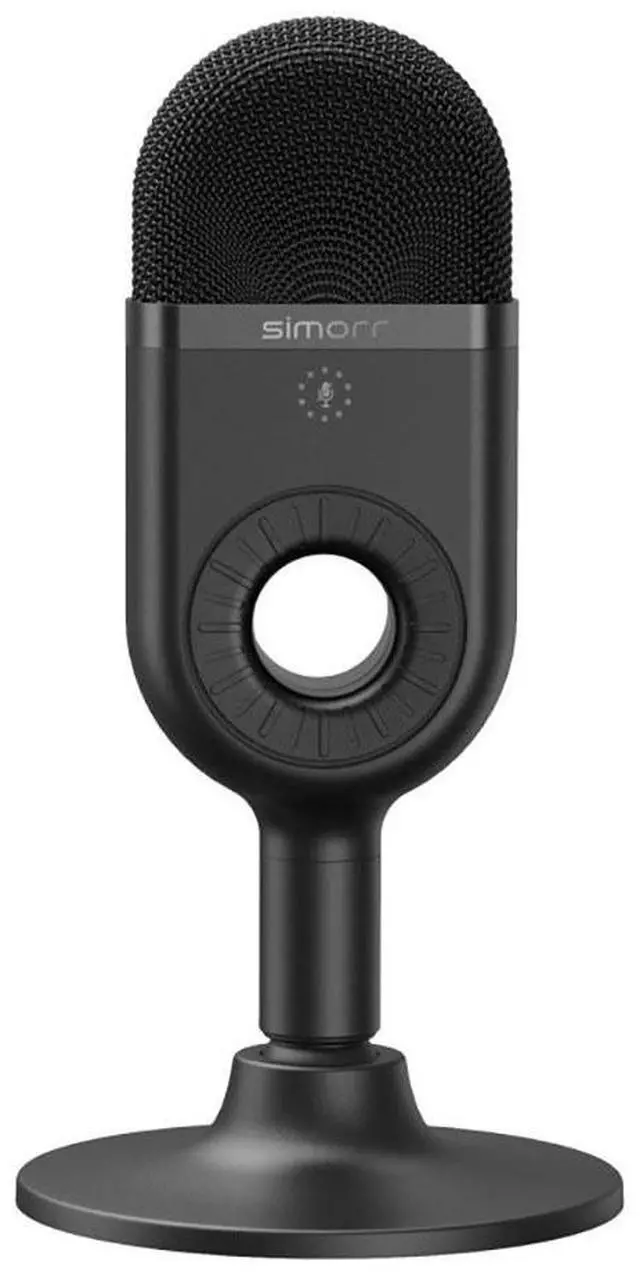 Alt view image 2 of 7 - SmallRig simorr Wave U1 USB Condenser Microphone (Black)