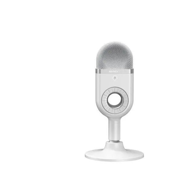Alt view image 2 of 7 - SmallRig simorr Wave U1 USB Condenser Microphone (White)
