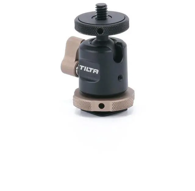 Main image of Tilta Mini Ball Head Mount with Cold Shoe, Black