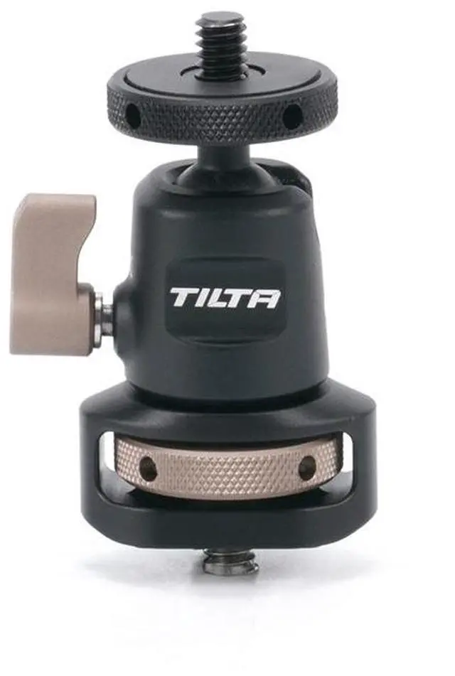Alt view image 2 of 3 - Tilta Mini Ball Head Mount with 1/4"-20 with Locating Pins, Black
