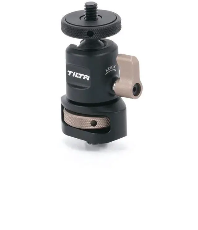 Main image of Tilta Mini Ball Head Mount with 1/4"-20 with Locating Pins, Black