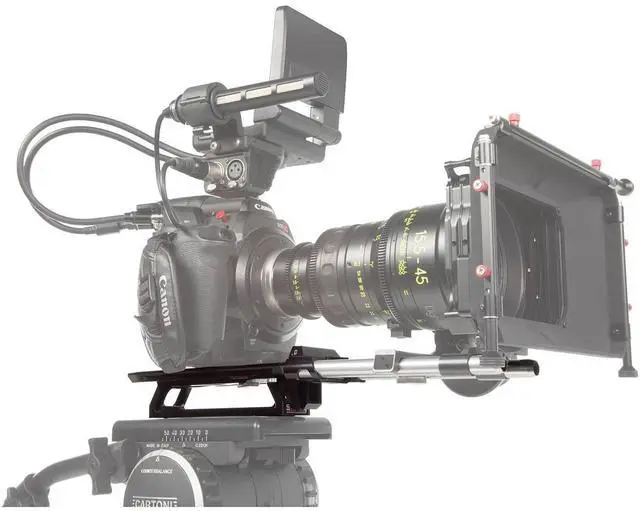 Alt view image 4 of 4 - Shape REVOLT VCT Universal Baseplate with Sliding Dovetail Riser, Locking Lever and Tripod Mounting