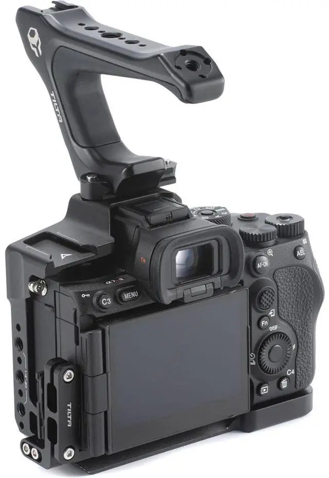 Alt view image 2 of 4 - Tilta Tilta Half Cage Lightweight Kit for Sony a7R V, Black