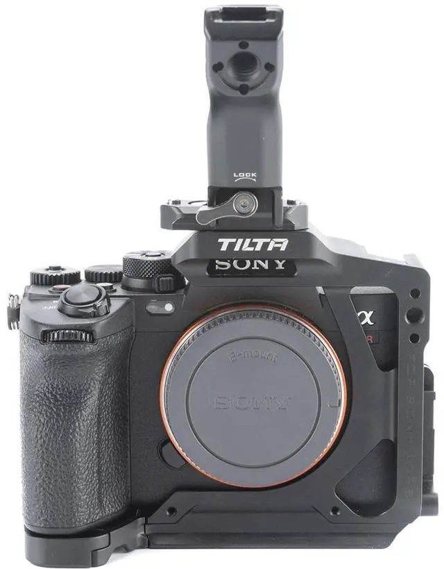 Alt view image 3 of 4 - Tilta Tilta Half Cage Lightweight Kit for Sony a7R V, Black