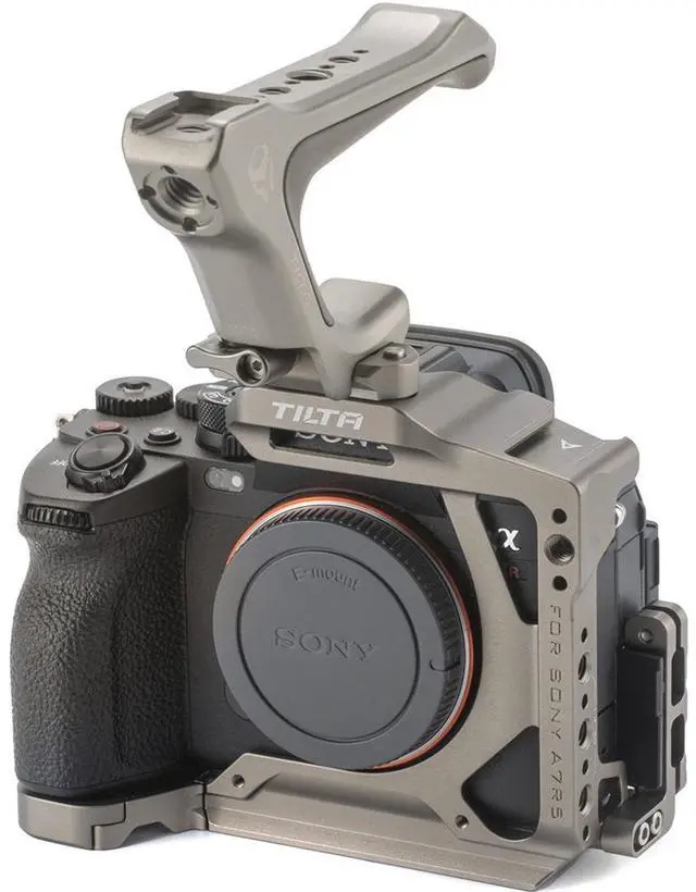 Alt view image 4 of 4 - Tilta Tilta Half Cage Lightweight Kit for Sony a7R V, Black