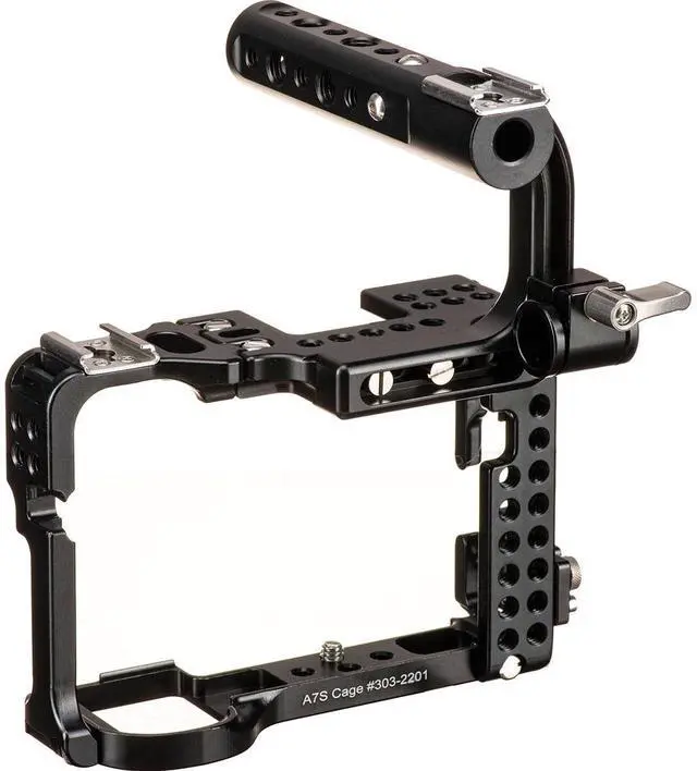 Alt view image 2 of 6 - Movcam Cage for Sony A7S Full Frame Mirrorless Camera #MOV-303-2201