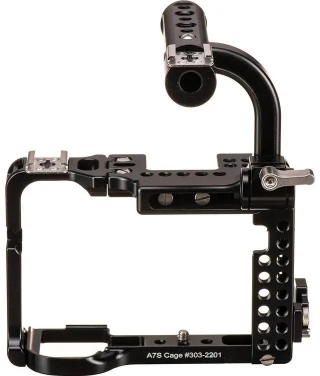 Alt view image 3 of 6 - Movcam Cage for Sony A7S Full Frame Mirrorless Camera #MOV-303-2201