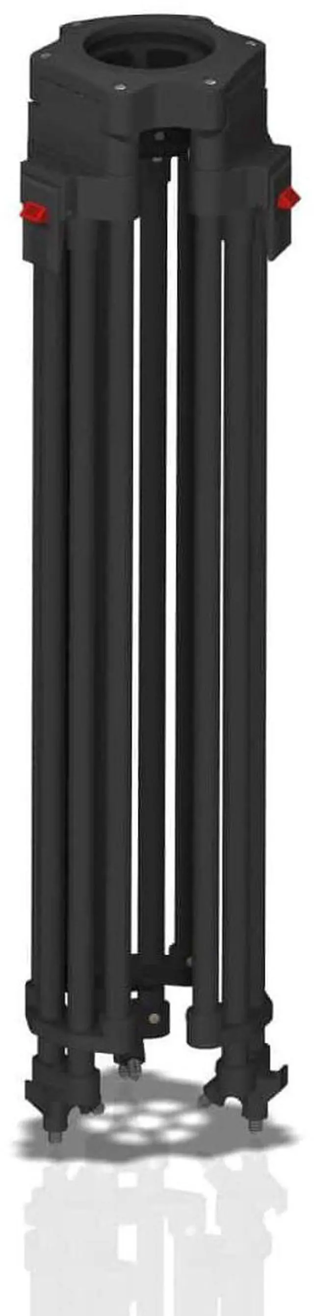 Alt view image 4 of 5 - Cartoni H601 2-Section Heavy-Duty Aluminum Tripod Legs with 100mm Bowl