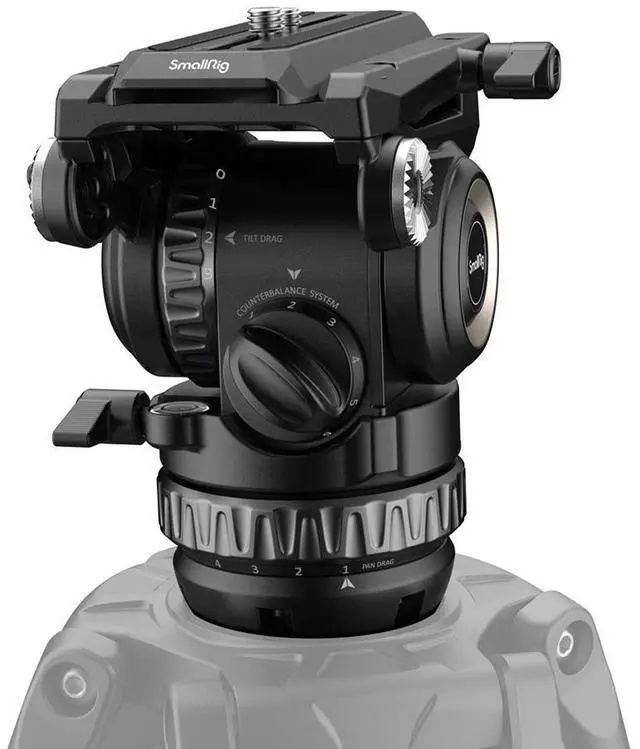 Alt view image 2 of 5 - SmallRig PH 8 Professional Fluid Head