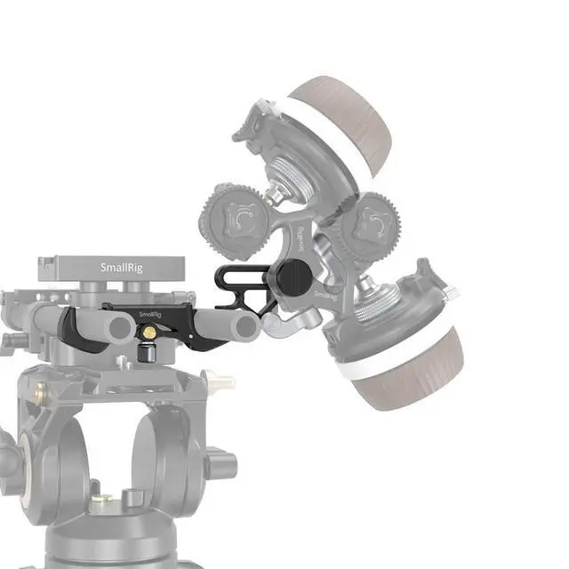 Alt view image 3 of 3 - SmallRig Dual 15mm Rod Clamp
