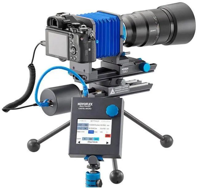 Alt view image 5 of 6 - Novoflex CASTEL-MICRO Focusing Rack for Focus Stacking