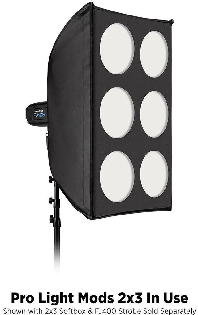 Alt view image 13 of 14 - Westcott Pro Light Adjustable Corner System Mods 2 x 3 (Standard, 2-Pack)