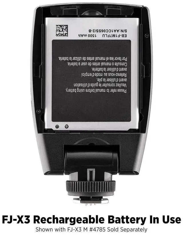 Alt view image 5 of 5 - westcott fj-x3 lithium-ion battery (compatible with fj-x3 m & fj-x3 s)