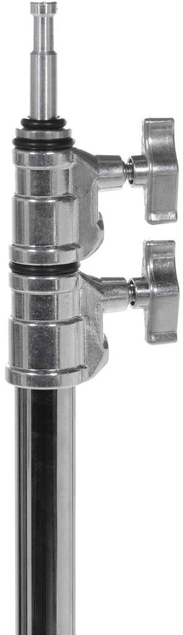 Alt view image 5 of 6 - Avenger 3-Section 2-Riser Roller Stand 29 with Low Base, Chrome-Plated