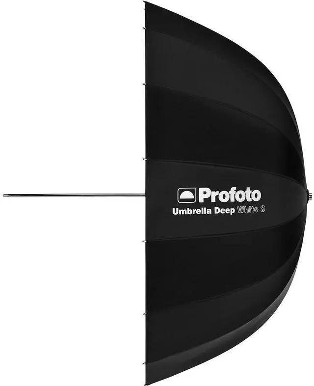 Alt view image 9 of 11 - Profoto Deep and Parabolic 33" Umbrella, Small, White