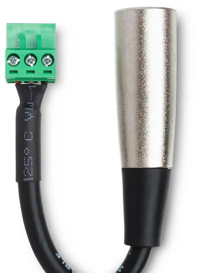 Alt view image 4 of 5 - Hosa Technology 6" Low-Voltage PHX3F to XLR3M Adapter