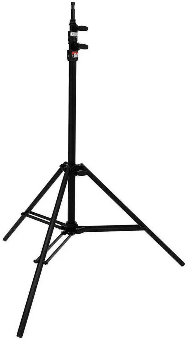 Alt view image 2 of 4 - Matthews Light Heavy Duty Double Riser Aluminum Kit Stand, Black