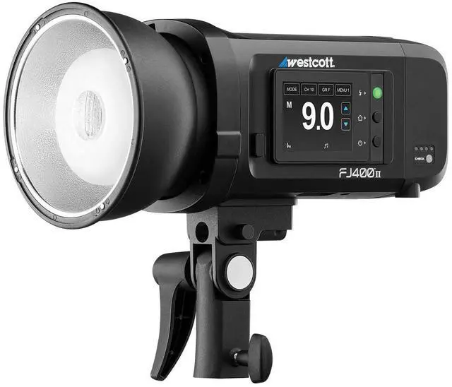 Alt view image 7 of 7 - Westcott FJ400 II 400W Strobe 2-Light Location Hard Case Kit with FJ-X3 S Wireless Trigger for Sony Cameras