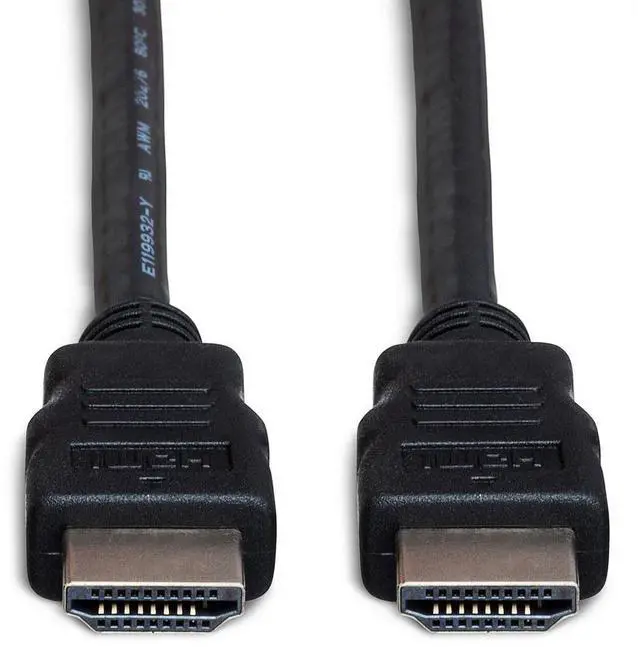 Alt view image 5 of 5 - Hosa Technology 3' High-Speed HDMI Male to HDMI Male Cable with Ethernet
