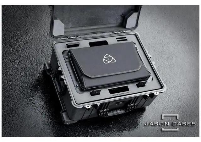 Alt view image 3 of 7 - Jason Cases Hard Case with Laser-Cut Foam for Atomos Sumo 19" Monitor